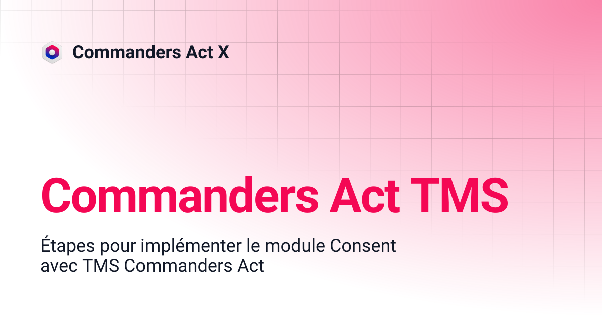 TMS Commanders Act | Commanders Act X