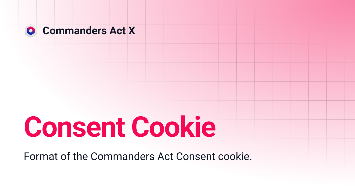 Consent Cookie | Commanders Act X